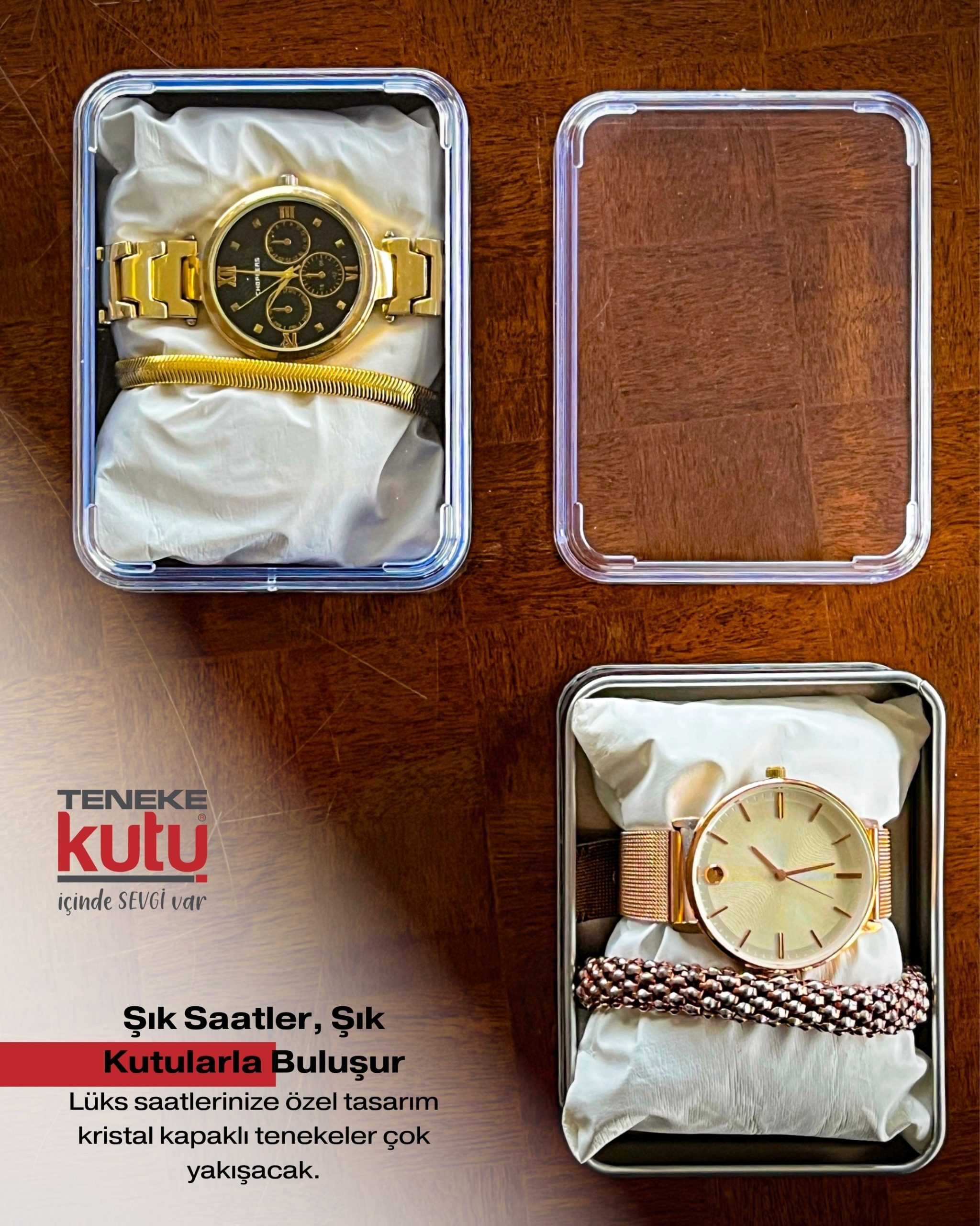 Saat Satıcıları İçin Satış Arttırmanın Yeni Yolu: Özel Tasarımlı Teneke Kutular