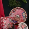 3’lü Sevgi Temalı Set – Kare Kutu, Yuvarlak Kutu ve Tepsi (Love Letter) 1
