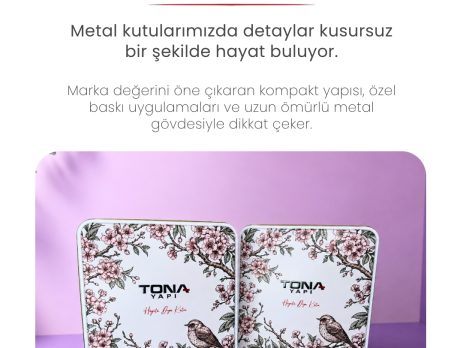 Düşük Adetli Baskılı Teneke Kutu | Küçük İşletmeler İçin Özel Ambalaj