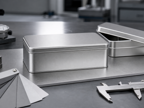 Seri üretim öncesi metal kutu numune kontrolü ve ölçüm araçları